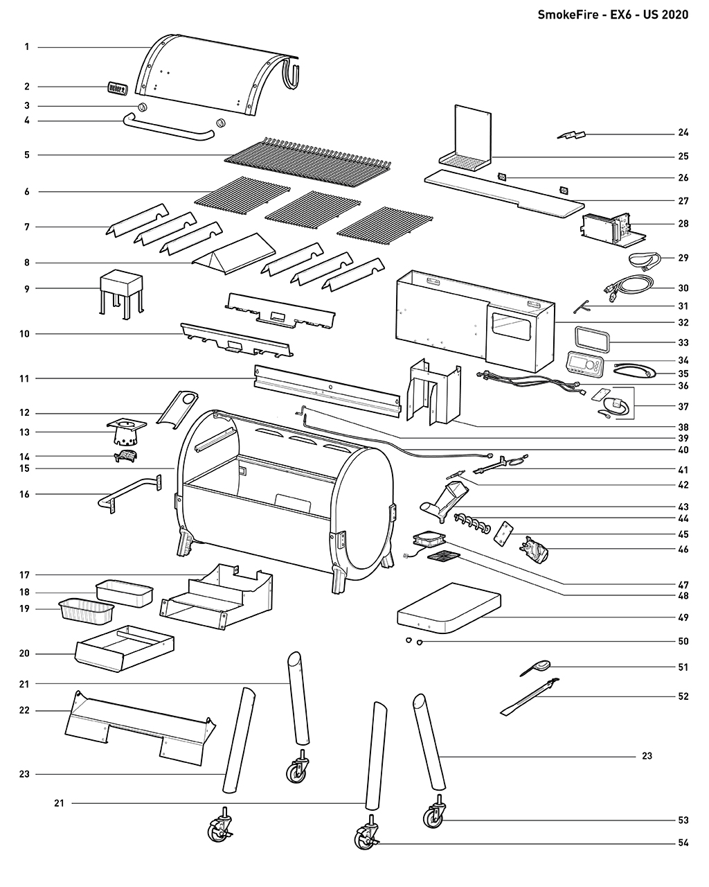 68956 GLOW PLUG/BRACKET ASSEMBLY SS SMOKEFIRE 20