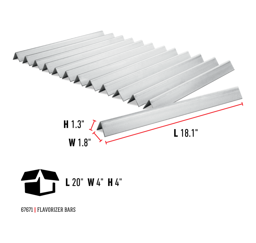 Weber 67671 Flavorizer bars  Summit 600 serie