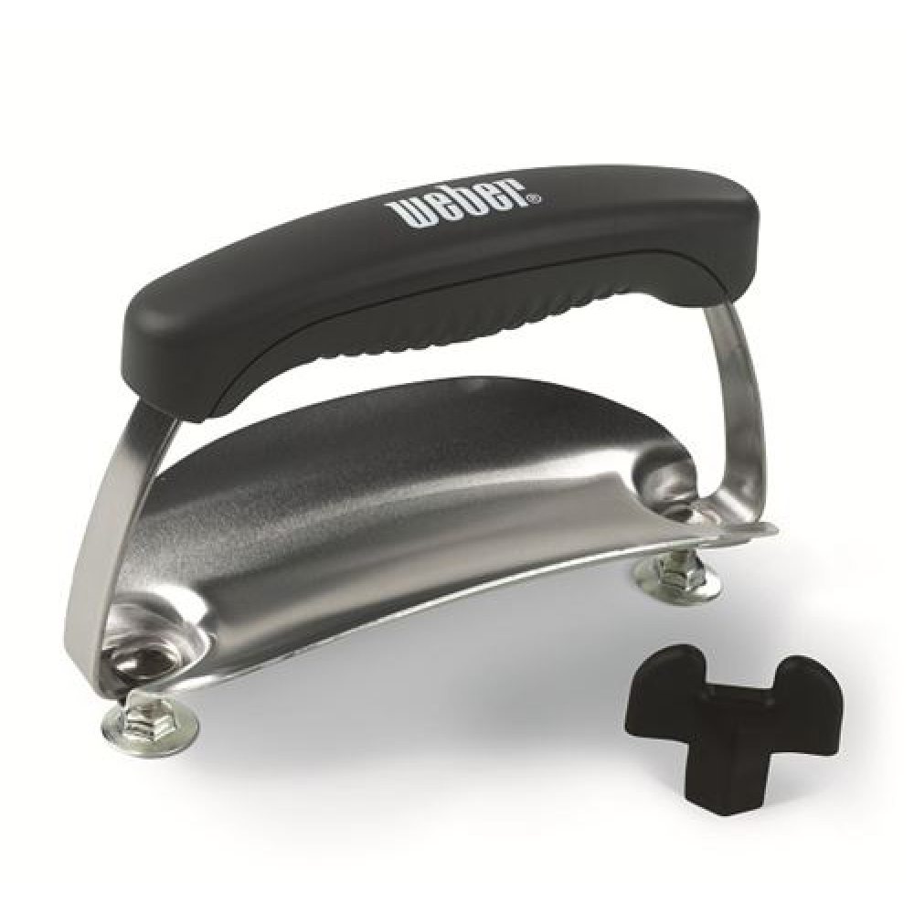 Weber 67568 Handgreep zwart met logo en schild Houtskool 2019