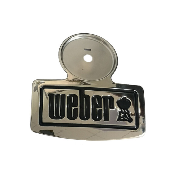 Weber 67576 Logo Plate Black Master Touch '19